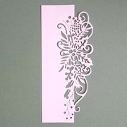 Scrapki Papierowe - Boże Narodzenie Panel ażur Ostrokrzew.