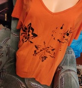 T-shirt damski Bawełna 