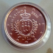 SAN MARINO 2020 1 CENT UNC !!!!!!!!!!