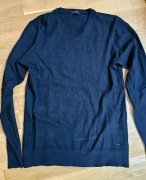 Sweter Vistula 100% Wełna Merino czarny - S/XS