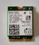 Karta WiFi 6 Intel Killer 1650i AX201NGW Bluetooth M.2