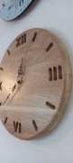 Zegar ścienny, dębowy. Prezent