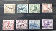 Niemcy DR 1936 Mi 609-16, Olimpiada Sport kasowane bez kleju.