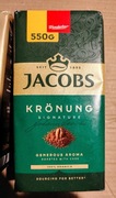 1x kawa mielona Jacobs Kronung 550g signature długa data tanio 06.2027 