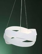 Lampa sufitowa TORNADO na 3 źródła światła BIAŁA