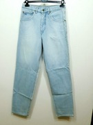 Spodnie vintage retro jeansowe Queens Concept S boyfriend szerokie