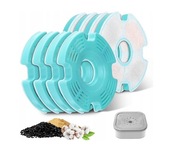 Filtry Wymienne Do Poidełka Fontanny Dla Kota Psa Zestaw 8 Sztuk