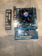 Gigabyte GA-B75M-D3V + Intel Pentium G645 + 4GB 