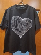 Dziewczęcy T-shirt oversize 