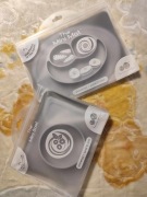 Zestaw, Silikonowy talerzyk oraz miseczka 2w1 Pastelowa szarość