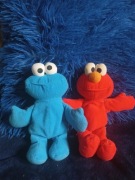 Elmo i ciasteczkowy potwór maskotki muppety 