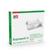 Opatrunek alginianowy Suprasorb A 10x10cm 1 szt. wytwarza żel