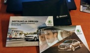 INSTRUKCJA OBSŁUGI SKODA RAPID 2012-19 Z INSTRUKCJA NAIWGACJI +ETUI