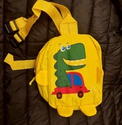 Plecak Przedszkolny Dla Dzieci mini z dinozaurem