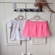 Zestaw komplet 74 spódniczka tiulowa bluzka Cool Club Smyk tiul jednorożec