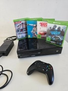 Microsoft Xbox One konsola + pad + gry zestaw