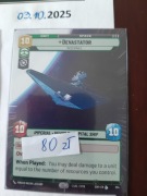 Star Wars Unlimited - SOR - DEVASTATOR #354 (LEGENDARY HYPER) ! TANIO !!!