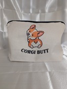 Kosmetyczka z motywem psa Corgi