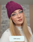 Czapka zimowa 100% wełna