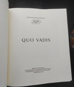 Książka QVO VADIS - Henryk Sienkiewicz 