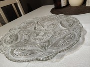 Kryształowa patera PRL