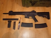 Zestaw ASG replika m4 ar15