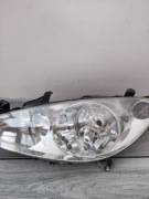 Peugeot 307 lampa lewy przód reflektor