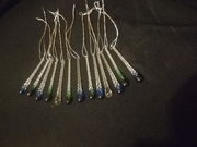 Bombki, zawieszki sople, krople