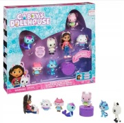 Zestaw figurek Gabby's Dollhouse Deluxe Figure Set 7 szt. Koci domek Gabi