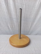 Podstawka stojak uchwyt na ręczniki kuchenne drewniano - metalowy