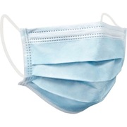 maseczka na twarz z włókniny typu IIR  z petelką na ucho 3 warstwy 