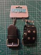 Kajdanki na łańcuszku, z ćwiekami, regulowane!