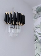 Lampa kinkiet kryształ glamour elegancka