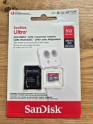 Karta Pamięci SanDisk Ultra microSDXC 512 GB + Adapter