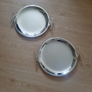 2 tace Kromex "mode" # 270 Atomic Age USA lata 50