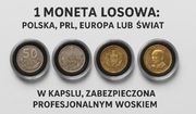 Moneta w kapslu – losowy klasyk z PRL, Europy lub Świata! Historia za 5 zł