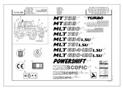Katalog części Manitou MLT 630, MLT 731 Seria B-E2 ENG