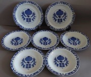 Colditz Inglasur zestaw talerzy 7 szt