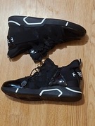 Czarne buty damskie Sneakersy na ukrytej koturnie Purlina roz 40 