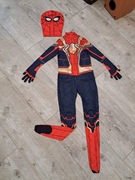 Kostium Spider-Man - czerwony/ granat/ złoty - rozm 134 (140)