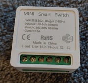 Przekaźnik 230V 16A TUYA wifi z opcją włącznika 