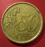 Hiszpania. 50 eurocentów. 2000 rok. 