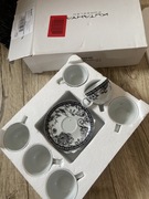 kutahya porselen zestaw małe filiżanki i podstawki