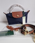 Torebka LONGCHAMP granat MINI 