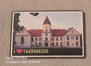 Magnes na lodówkę drewniany Zamek Tarnobrzeg.