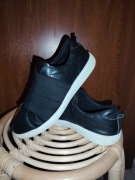 Buty wsuwane trampki tenisówki adidasy sneakersy skóra 39 Heidi Klum