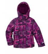 Kurtka dziewczęca z kapturem