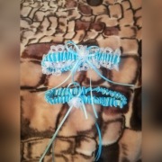 Podwiązka niebieska 