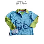 Bluzka T-shirt z długim rękawem bluza 5.10.15 134-140cm 10lat 