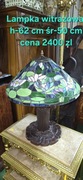Lampa witrazowa stylowa